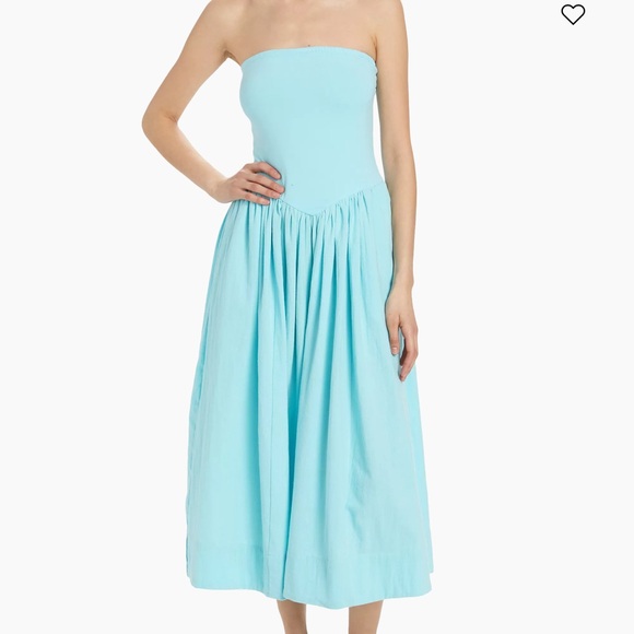 Free People Onda Blue Dress - Picture 1 of 4